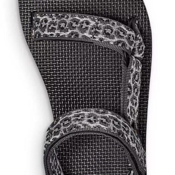 Teva Midform Universal Leopard Print Sandals Womens Size 9 Black - Picture 4 of 8